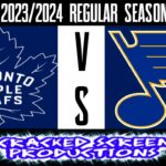 LIVE NHL Play By Play Commentary Toronto Maple Leafs  @ St Louis Blues