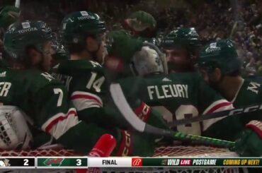 553 FOR MARC ANDRÉ FLEURY! It’s a Wild win on Flower Night 🔥💐 / 9.02.2024