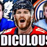 LEAFS & OILERS NEWS: THINGS ARE GETTING MORE RIDICULOUS FOR AUSTON MATTHEWS & CONNOR McDAVID…