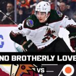 Arizona Coyotes blow lead for 2nd straight game, drop 6th straight with loss to Philadelphia Flyers