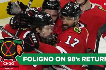 Chicago Blackhawks' Nick Foligno is here to talk Connor Bedard's return | CHGO Blackhawks Podcast