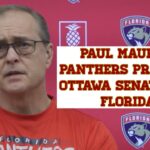 Paul Maurice, Panthers Practice Before Ottawa Senators (February 19, 2024)