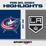 NHL Highlights | Blue Jackets vs. Kings - February 20, 2024