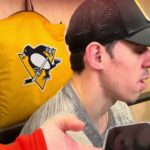 Evgeni Malkin speaks with reporters after Pittsburgh Penguins practice 2/13/24