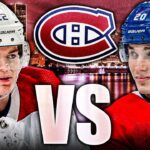 HABS TRADE TALK: COLE CAUFIELD VS JURAJ SLAFKOVSKY (Who's Worth More?) Montreal Canadiens News