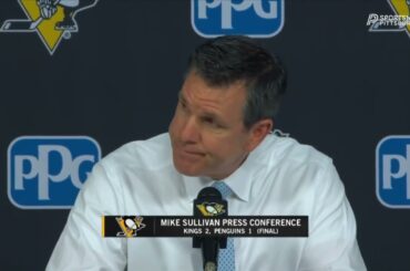 Mike Sullivan PostGame Interview | Pittsburgh Penguins vs Los Angeles Kings