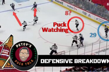 How Arizona Coyotes defensive breakdowns led to CRUCIAL mistakes against the Colorado Avalanche
