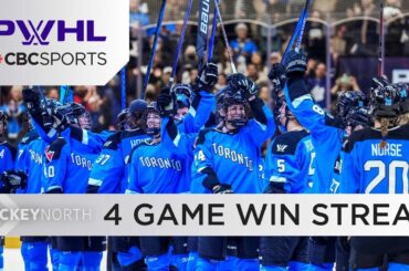 PWHL record crowd, Toronto's 4-game win streak, and Grant-Mentis released by Ottawa | Hockey North