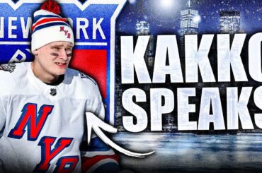 KAAPO KAKKO SPEAKS OUT ON ALL THE TRADE RUMOURS (New York Rangers)
