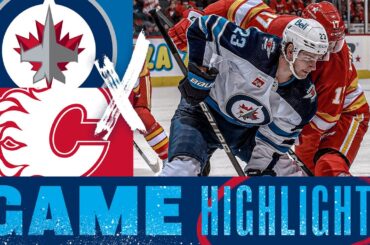 Calgary Flames vs. Winnipeg Jets - Game Highlights