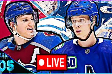 Vancouver Canucks vs Colorado Avalanche Livestream | NHL 2024