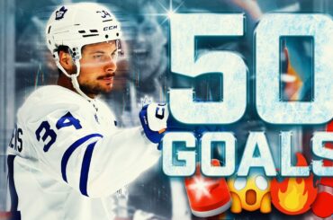Matthews hits FIFTY goals in Arizona 5️⃣0️⃣