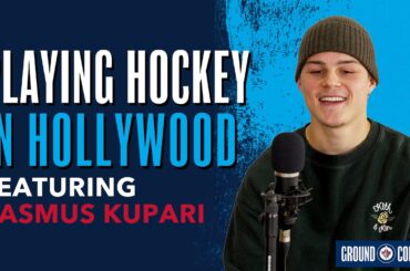 GROUND CONTROL | Playing hockey in Hollywood with Rasmus Kupari