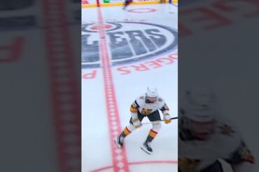 #20 Chandler Stephenson takes the puck off the face. Left game.