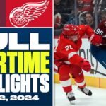 Colorado Avalanche at Detroit Red Wings | FULL Overtime Highlights - February 22, 2024