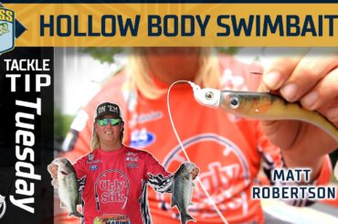 Matt Robertson's key tips for hollow body swimbait fishing