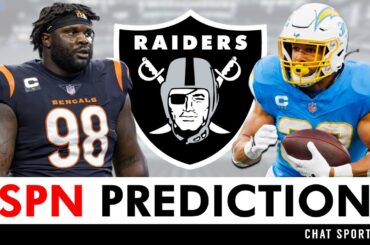 Raiders Rumors Via ESPN On DJ Reader, Leonard Williams, Josh Jacobs, Austin Ekeler | NFL Free Agency