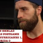 Aaron Ekblad, Panthers Postgame: Carolina Hurricanes 1, Florida 0
