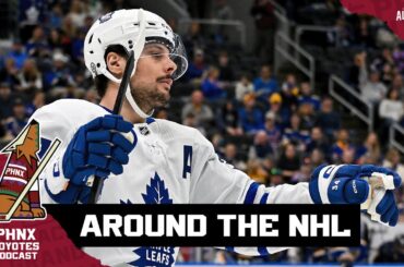 Red-hot Auston Matthews and the Toronto Maple Leafs are in town + top storylines around the NHL