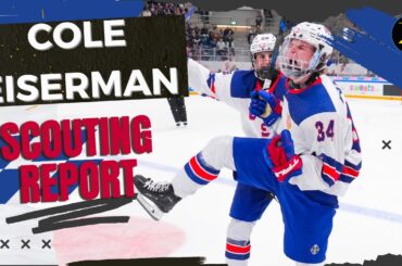 Cole Eiserman Scouting Report | Can he Score 40-50 in the NHL? | Highlights & Stats | 2024 NHL Draft