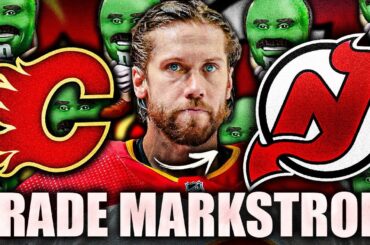 JACOB MARKSTROM TRADE UPDATE TO NEW JERSEY DEVILS (CALGARY FLAMES FANS CHANTING FOR TRADE)