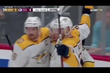 Colton Sissons Goal vs COL 04-16-2018