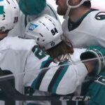 Alex Barabanov assists on Hert's goal vs Kings (11 jan 2023)