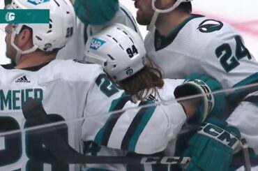 Alex Barabanov assists on Hert's goal vs Kings (11 jan 2023)