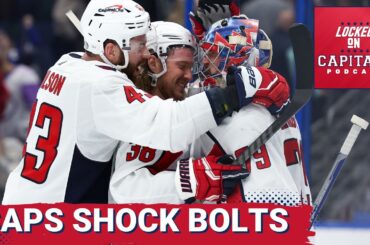 The Washington Capitals make it three in a row and down the Tampa Bay Lightning! TJ Oshie injured!