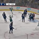 Tomas Hertl's last-minute goal vs Jets (6 mar 2023)