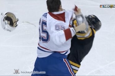 Andrew Shaw vs Torey Krug Feb 12, 2017