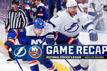 Lightning @ Islanders 2/24 | NHL Highlights 2024