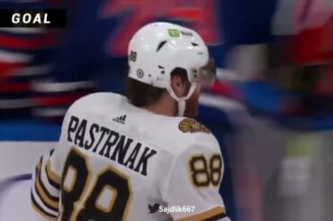 David Pastrňák scores vs Oilers (2/21/2024)