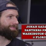 Jonah Gadjovich, Panthers Pregame: Washington Capitals @ Florida