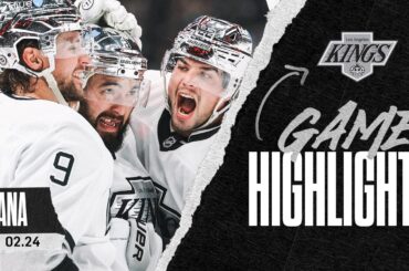LA Kings Win in Shootout over Rival Anaheim Ducks! | 02.24.24 Game Highlights