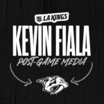 Forward Kevin Fiala | 02.22.24 LA Kings lose to Nashville Predators | Postgame Media