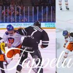 80's Night Tappelu.tappara and tps fighting #Tappara #Liiga @MTVUrheilu