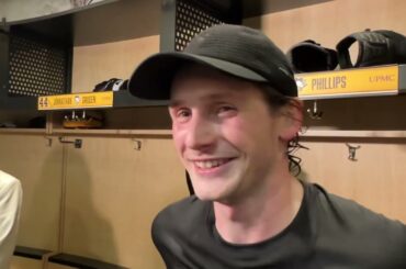 Matthew Phillips, on his first day with the Penguins and how he fits in here