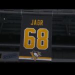 Jaromir Jagr Pittsburgh Penguins Jersey Retirement Ceremony & Speech