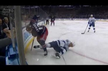 Mikhail Sergachev Injured Against the New York Rangers