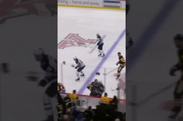 Dirty hit on Noel Acciari