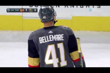 Pierre-Edouard Bellemare Goal vs CHI October 24, 2017