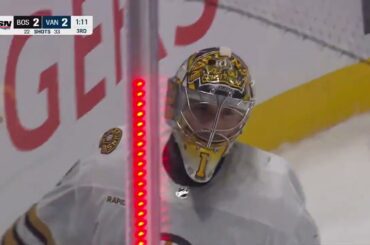 Filip Hronek rips a slap shot vs Bruins (2/24/2024)