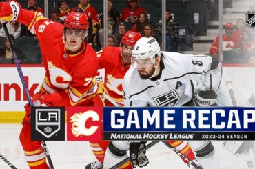 Kings @ Flames 2/27 | NHL Highlights 2024