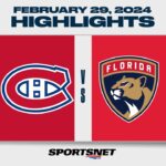 NHL Highlights | Canadiens vs. Panthers - February 29, 2024