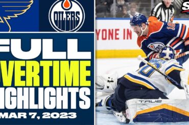 St. Louis Blues at Edmonton Oilers | FULL Overtime Highlights - February 28, 2024