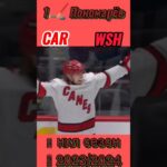 🏒1 Шайба Пономарёв нхл сезон 2023/2024 в матче Вашингтон Кэпиталз - Каролина Харрикейнз  #shorts