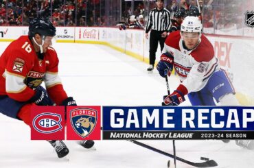 Canadiens @ Panthers 2/29 | NHL Highlights 2024