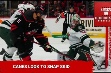 Carolina Hurricanes look to get back in win column versus Minnesota Wild