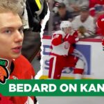 Chicago Blackhawks star Connor Bedard addresses his BIG HIT on Patrick Kane | CHGO Blackhawks